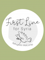 First Line For Syria's Logo'