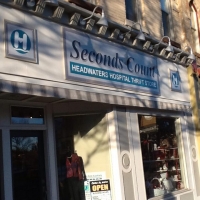 Seconds Count, Headwaters Hospital Thrift Store's Logo'
