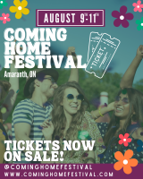 LaRock Productions & Coming Home Festival's Logo'