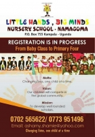 Little Hands Big minds Academy's Logo'